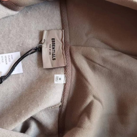 Fear of God Essentials Full Zip Up Hoodie - Picture 4 of 7
